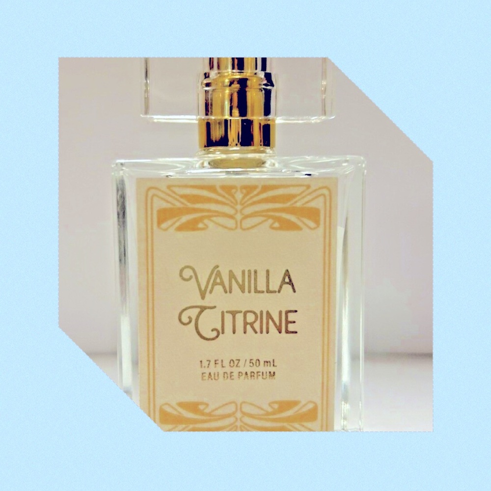 Beautiful fragrance vanilla citron